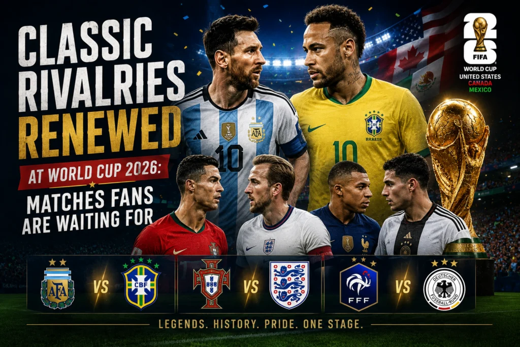 Classic Rivalries Renewed at World Cup 2026